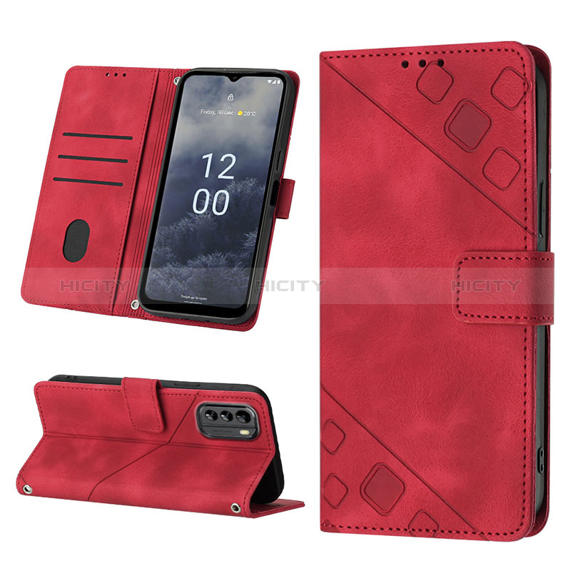 Coque Portefeuille Livre Cuir Etui Clapet YB2 pour Nokia G60 5G Plus