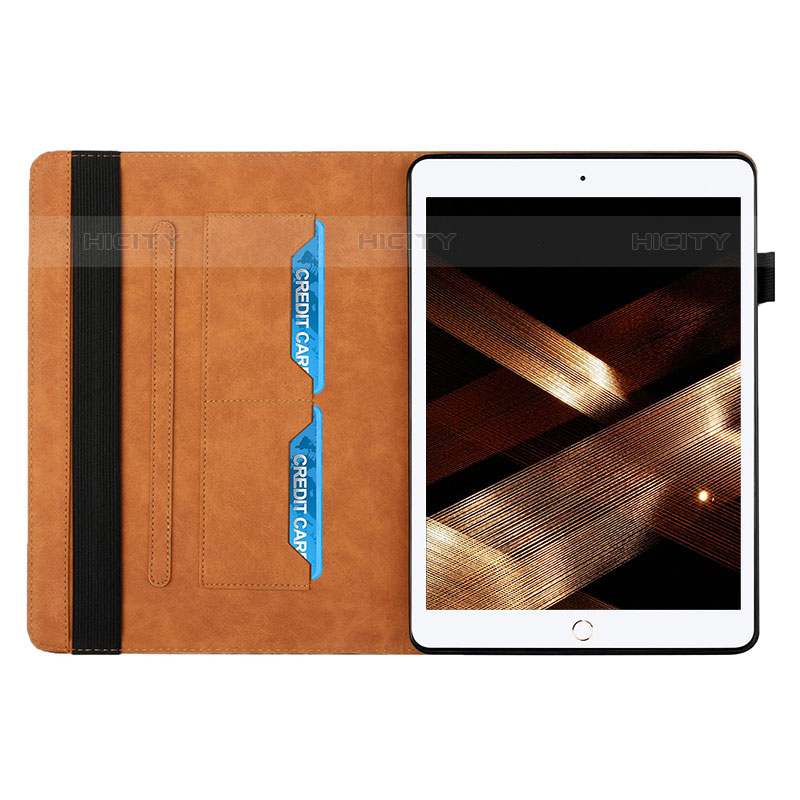 Coque Portefeuille Livre Cuir Etui Clapet YX1 pour Apple iPad 10.2 (2020) Plus