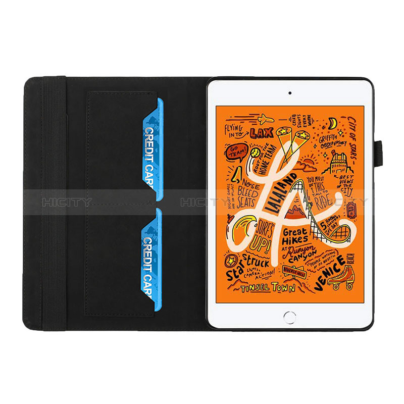 Coque Portefeuille Livre Cuir Etui Clapet YX1 pour Apple iPad Mini 4 Plus