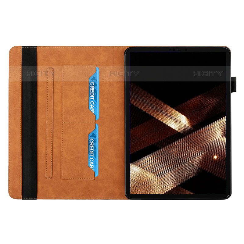 Coque Portefeuille Livre Cuir Etui Clapet YX1 pour Apple iPad Pro 11 (2020) Plus
