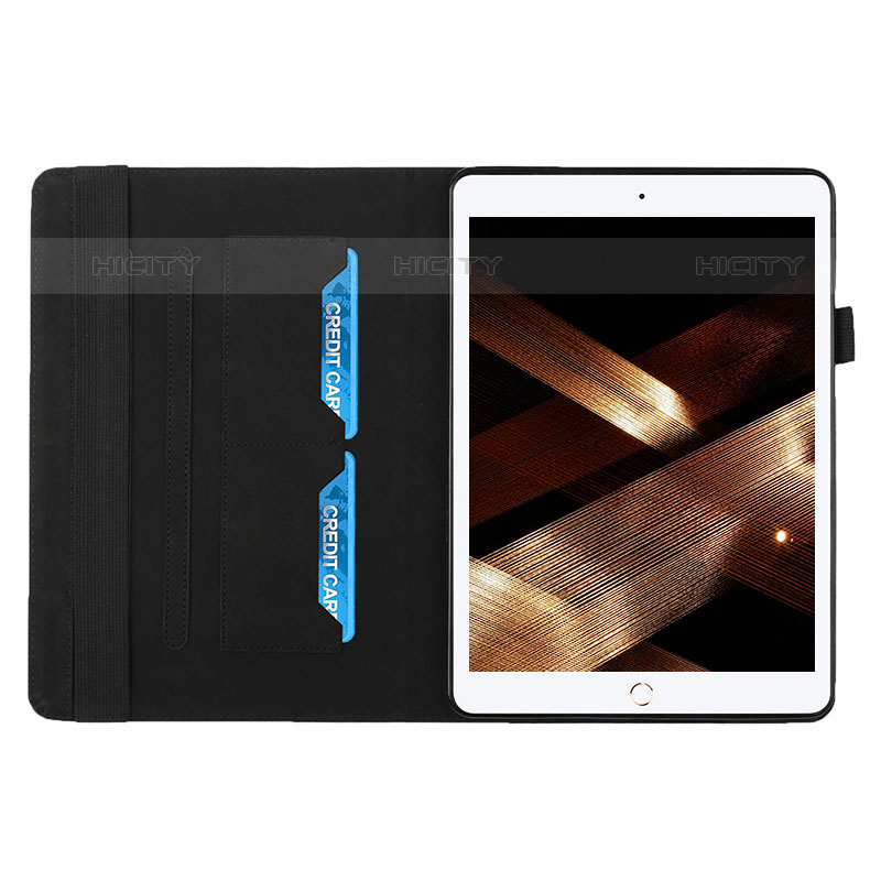 Coque Portefeuille Livre Cuir Etui Clapet YX2 pour Apple iPad 10.2 (2020) Plus