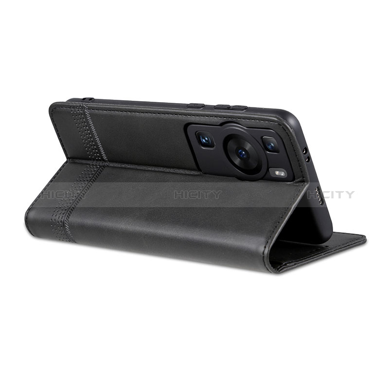 Coque Portefeuille Livre Cuir Etui Clapet YZ1 pour Huawei P60 Pro Plus