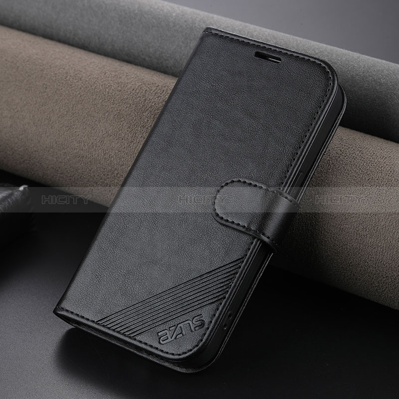 Coque Portefeuille Livre Cuir Etui Clapet YZ3 pour Apple iPhone 14 Pro Max Noir Plus