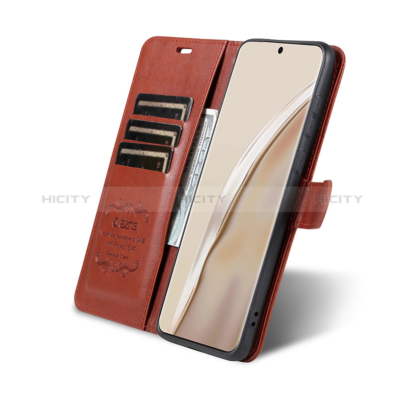 Coque Portefeuille Livre Cuir Etui Clapet YZ4 pour Huawei P60 Art Plus