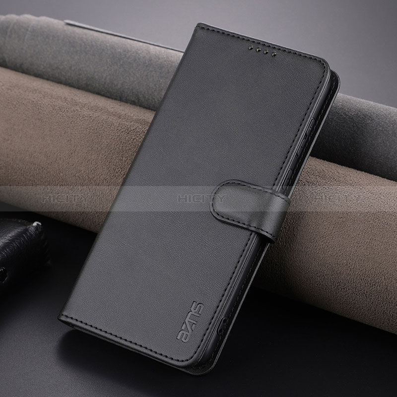 Coque Portefeuille Livre Cuir Etui Clapet YZ5 pour Huawei P60 Noir Plus