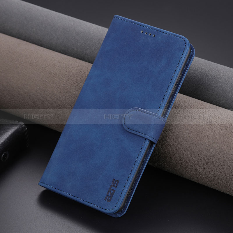 Coque Portefeuille Livre Cuir Etui Clapet YZ6 pour Huawei Nova 11 Pro Bleu Plus