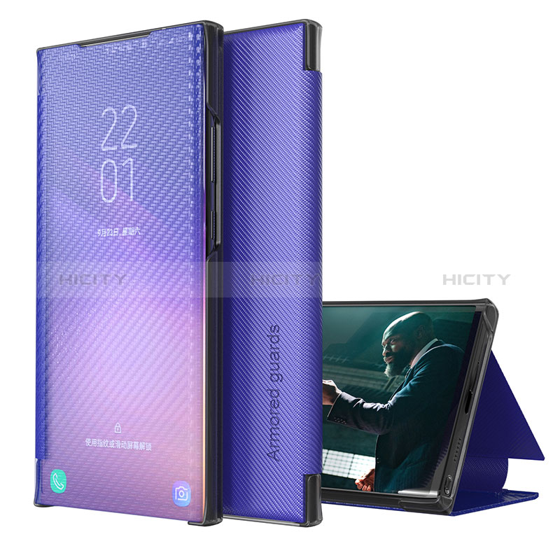 Coque Portefeuille Livre Cuir Etui Clapet ZL1 pour Samsung Galaxy S22 5G Plus