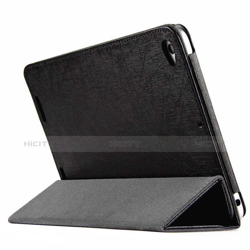 Coque Portefeuille Livre Cuir L01 pour Xiaomi Mi Pad 2 Noir Plus