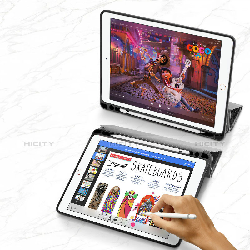 Coque Portefeuille Livre Cuir L07 pour Apple iPad Pro 10.5 Plus