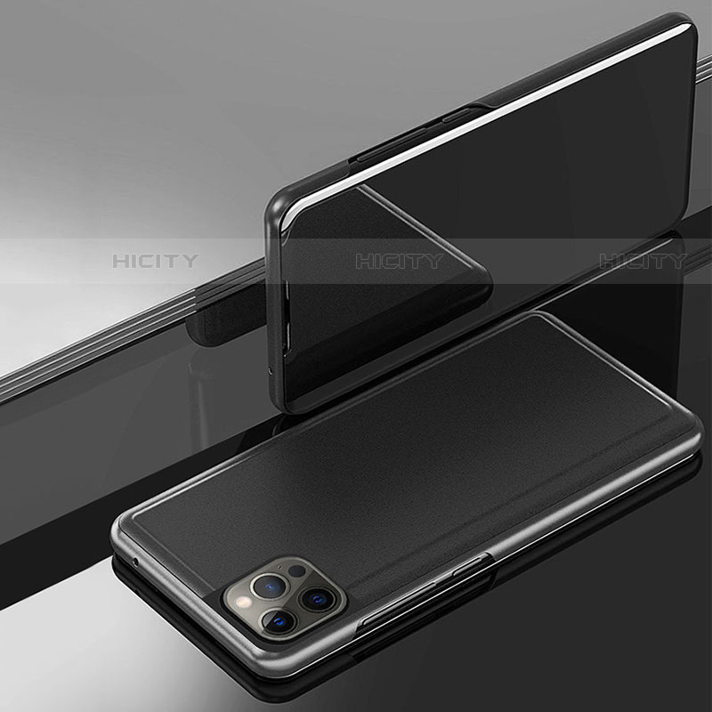 Coque Portefeuille Livre Cuir Miroir Housse Etui Clapet H01 pour Samsung Galaxy S21 Plus 5G Plus