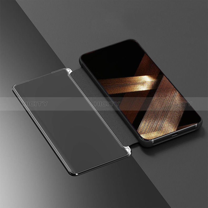 Coque Portefeuille Livre Cuir Miroir Housse Etui Clapet L01 pour Apple iPhone 14 Pro Max Plus