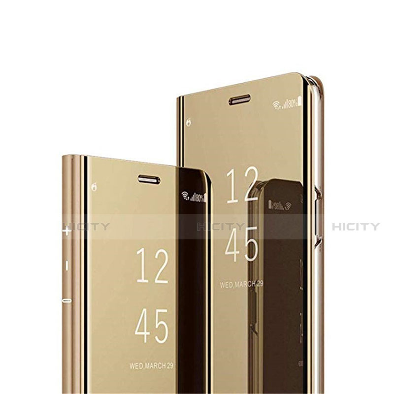Coque Portefeuille Livre Cuir Miroir Housse Etui Clapet L01 pour Huawei Honor 9C Plus