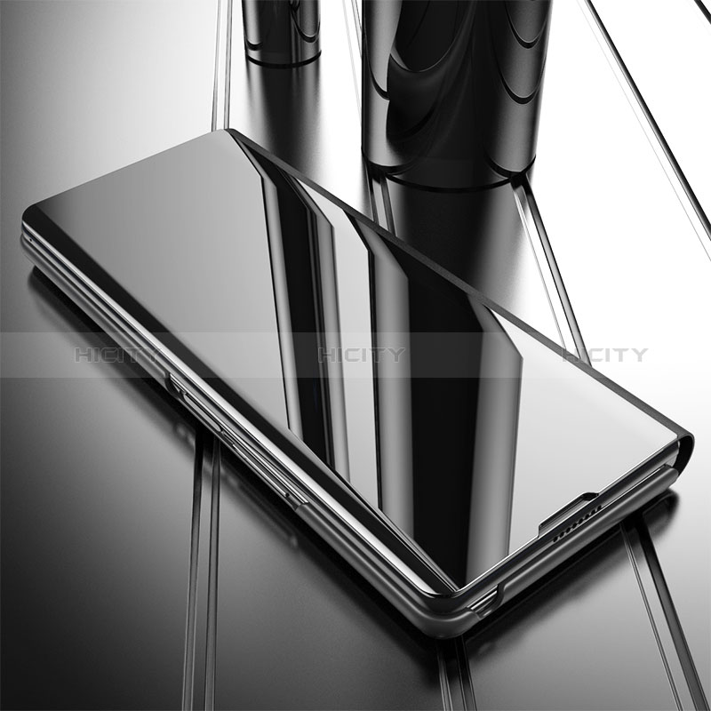 Coque Portefeuille Livre Cuir Miroir Housse Etui Clapet L01 pour Samsung Galaxy Z Fold3 5G Plus