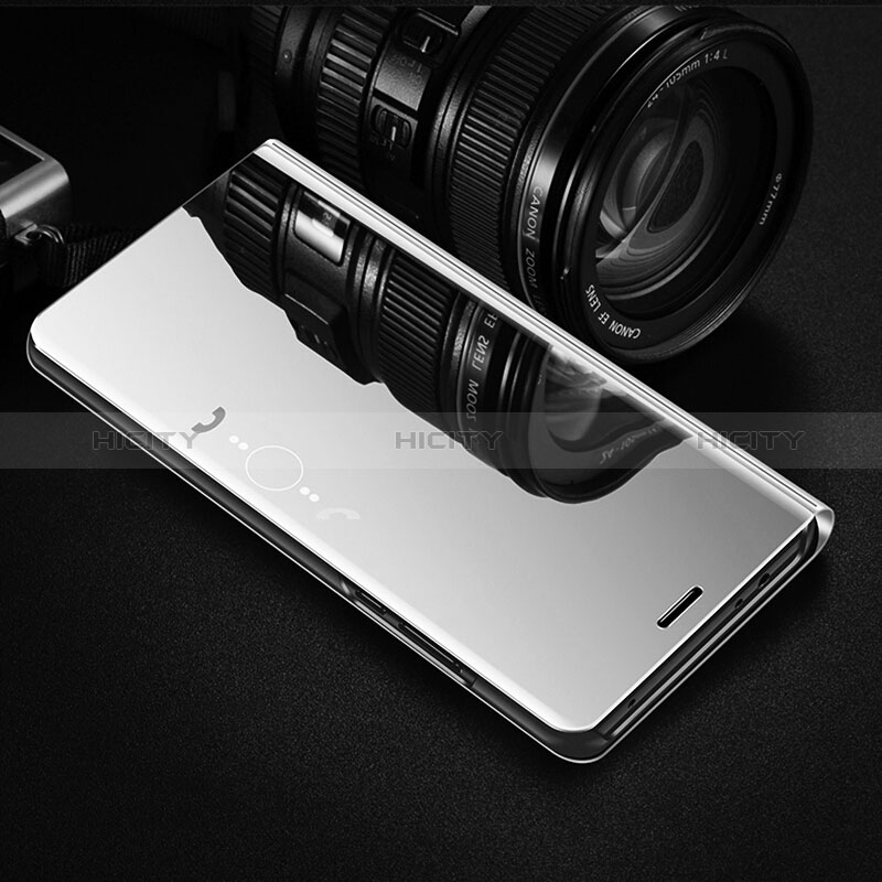 Coque Portefeuille Livre Cuir Miroir Housse Etui Clapet L01 pour Xiaomi Redmi 9 Activ Plus