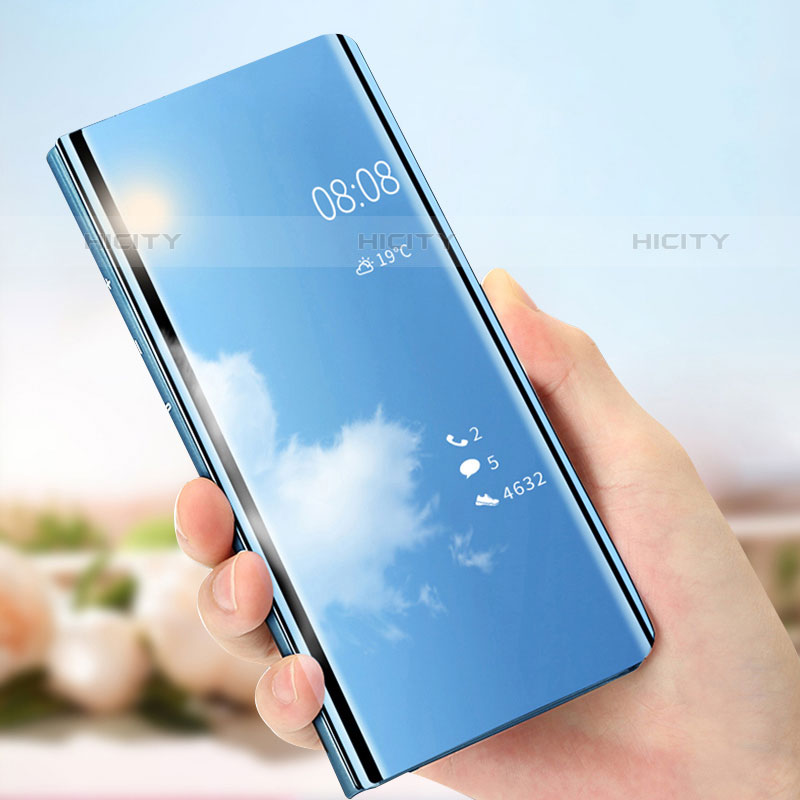 Coque Portefeuille Livre Cuir Miroir Housse Etui Clapet L02 pour Samsung Galaxy M33 5G Plus