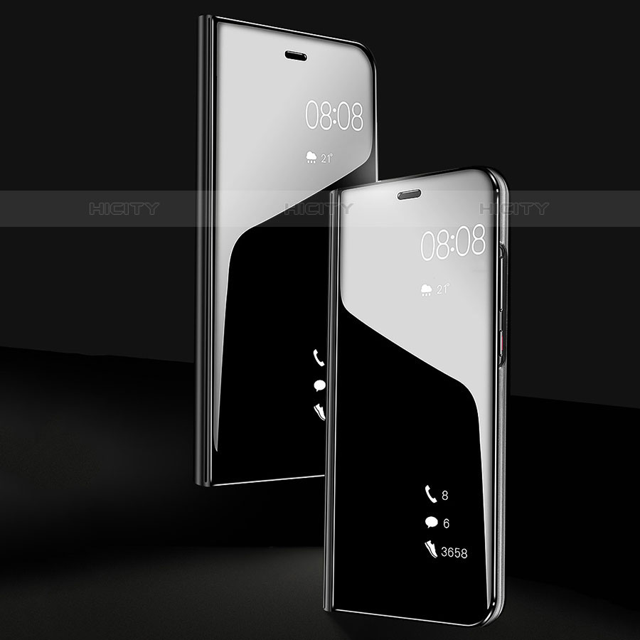 Coque Portefeuille Livre Cuir Miroir Housse Etui Clapet L02 pour Samsung Galaxy S10 5G Plus
