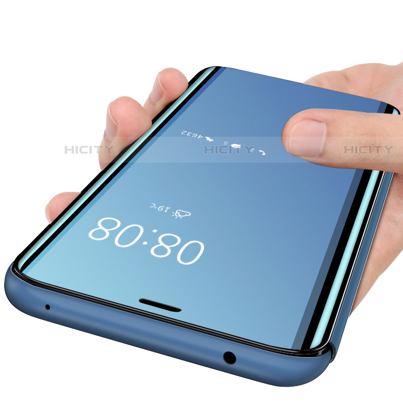 Coque Portefeuille Livre Cuir Miroir Housse Etui Clapet L02 pour Samsung Galaxy S10 5G Plus