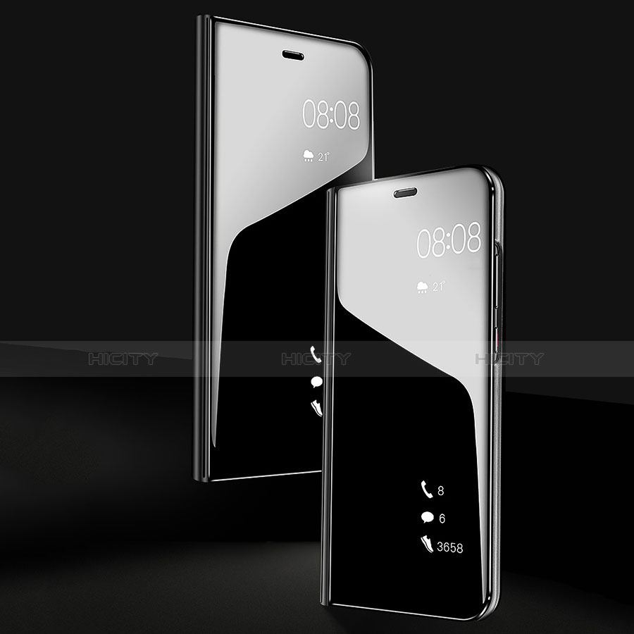 Coque Portefeuille Livre Cuir Miroir Housse Etui Clapet L02 pour Samsung Galaxy S10 5G SM-G977B Plus