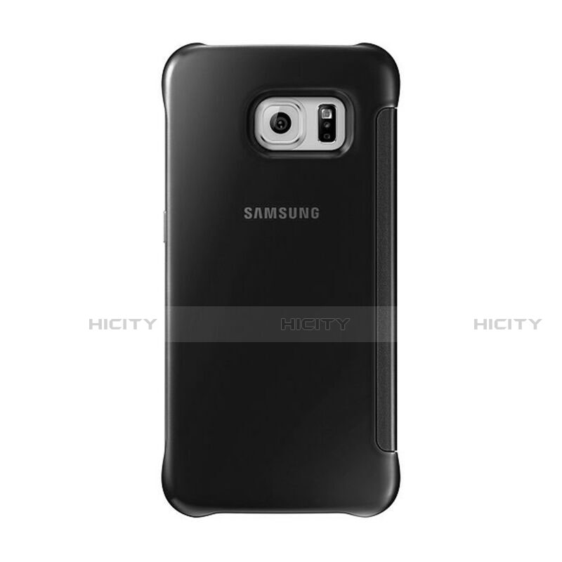 Coque Portefeuille Livre Cuir Miroir Housse Etui Clapet L02 pour Samsung Galaxy S7 Edge G935F Plus