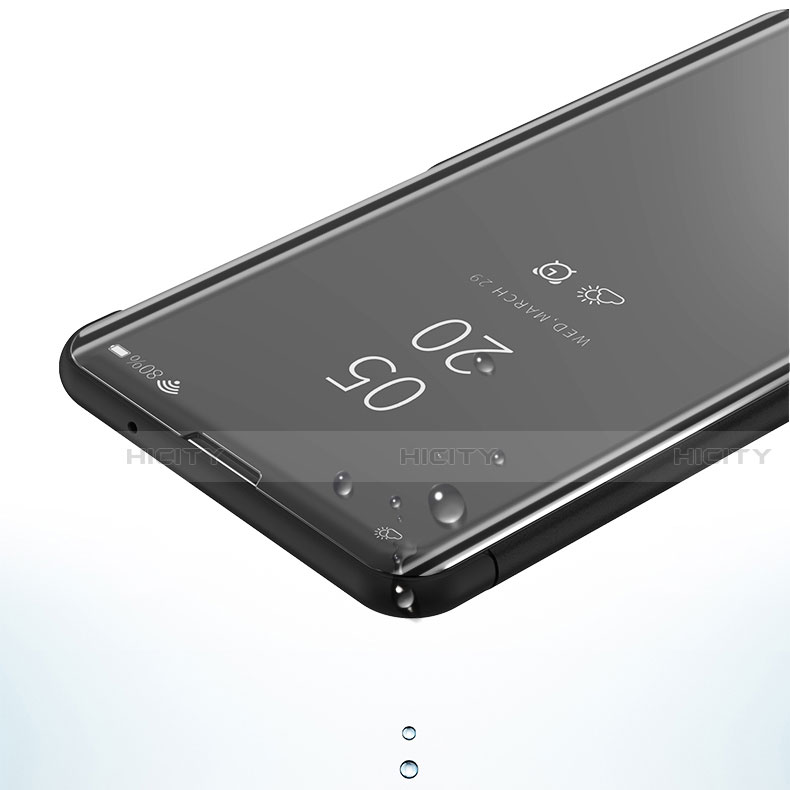 Coque Portefeuille Livre Cuir Miroir Housse Etui Clapet L03 pour Huawei Nova 5 Plus