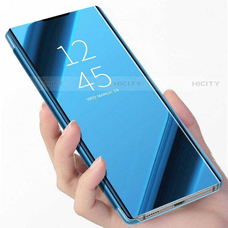 Coque Portefeuille Livre Cuir Miroir Housse Etui Clapet L03 pour Samsung Galaxy S21 FE 5G Plus