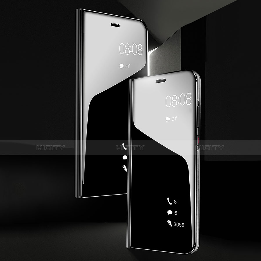 Coque Portefeuille Livre Cuir Miroir Housse Etui Clapet L04 pour Apple iPhone 14 Plus