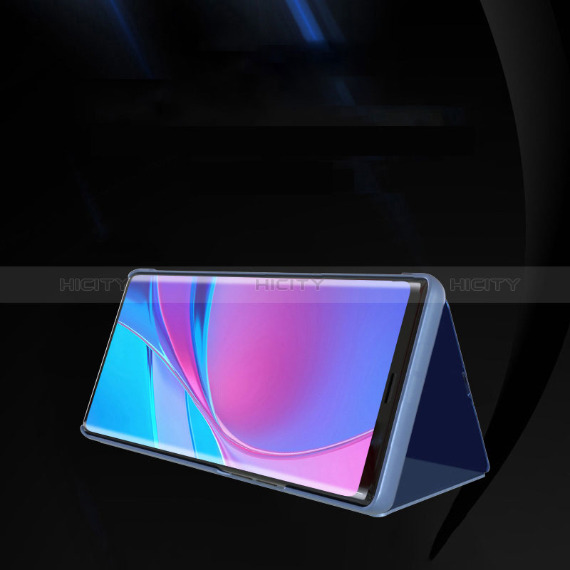 Coque Portefeuille Livre Cuir Miroir Housse Etui Clapet L04 pour Samsung Galaxy A11 Plus