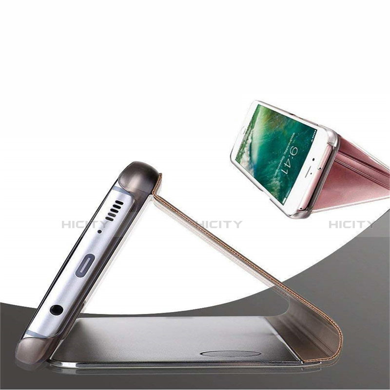 Coque Portefeuille Livre Cuir Miroir Housse Etui Clapet M02 pour Huawei Nova 5T Plus