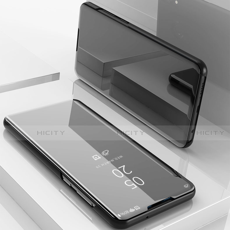 Coque Portefeuille Livre Cuir Miroir Housse Etui Clapet pour Huawei Enjoy 9 Plus Plus