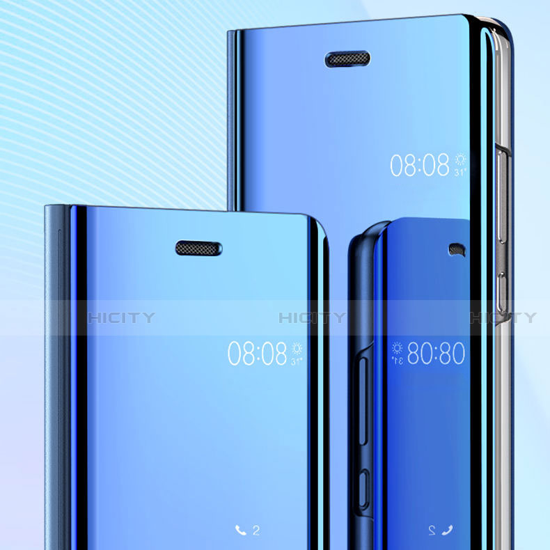 Coque Portefeuille Livre Cuir Miroir Housse Etui Clapet pour Huawei Honor 20 Lite Plus