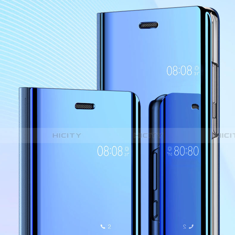 Coque Portefeuille Livre Cuir Miroir Housse Etui Clapet pour Huawei Honor 20E Plus