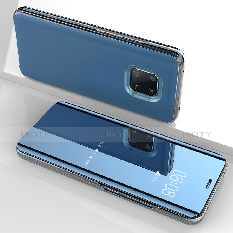 Coque Portefeuille Livre Cuir Miroir Housse Etui Clapet pour Huawei Mate 20 Pro Plus