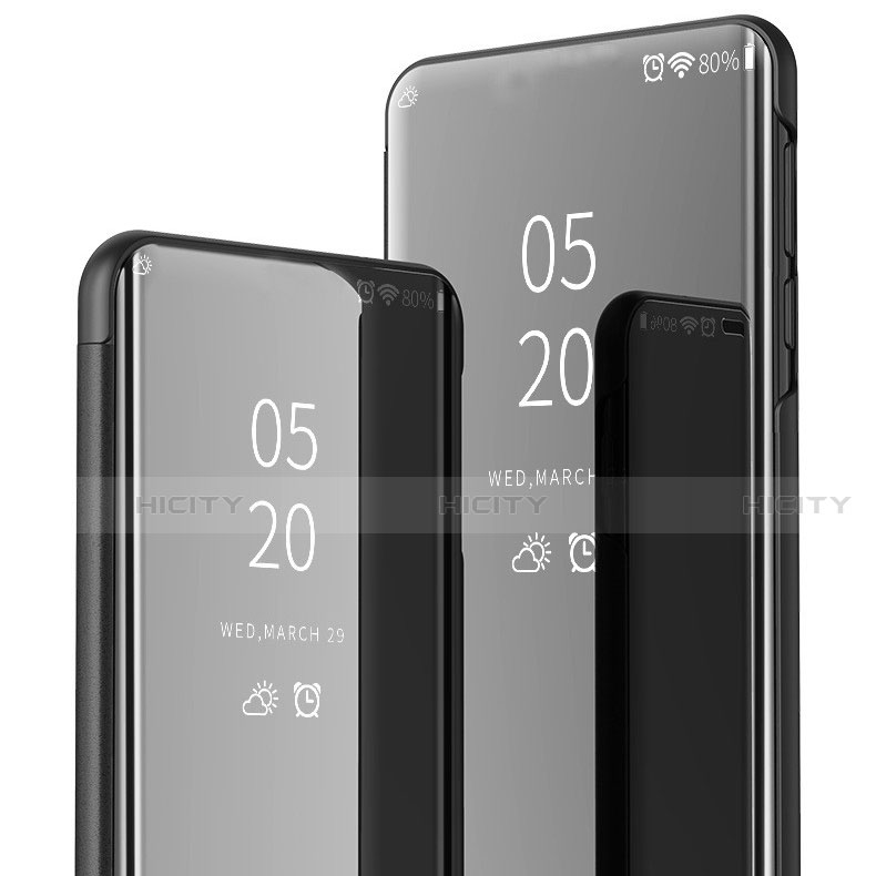 Coque Portefeuille Livre Cuir Miroir Housse Etui Clapet pour Huawei Mate 30 Pro 5G Plus