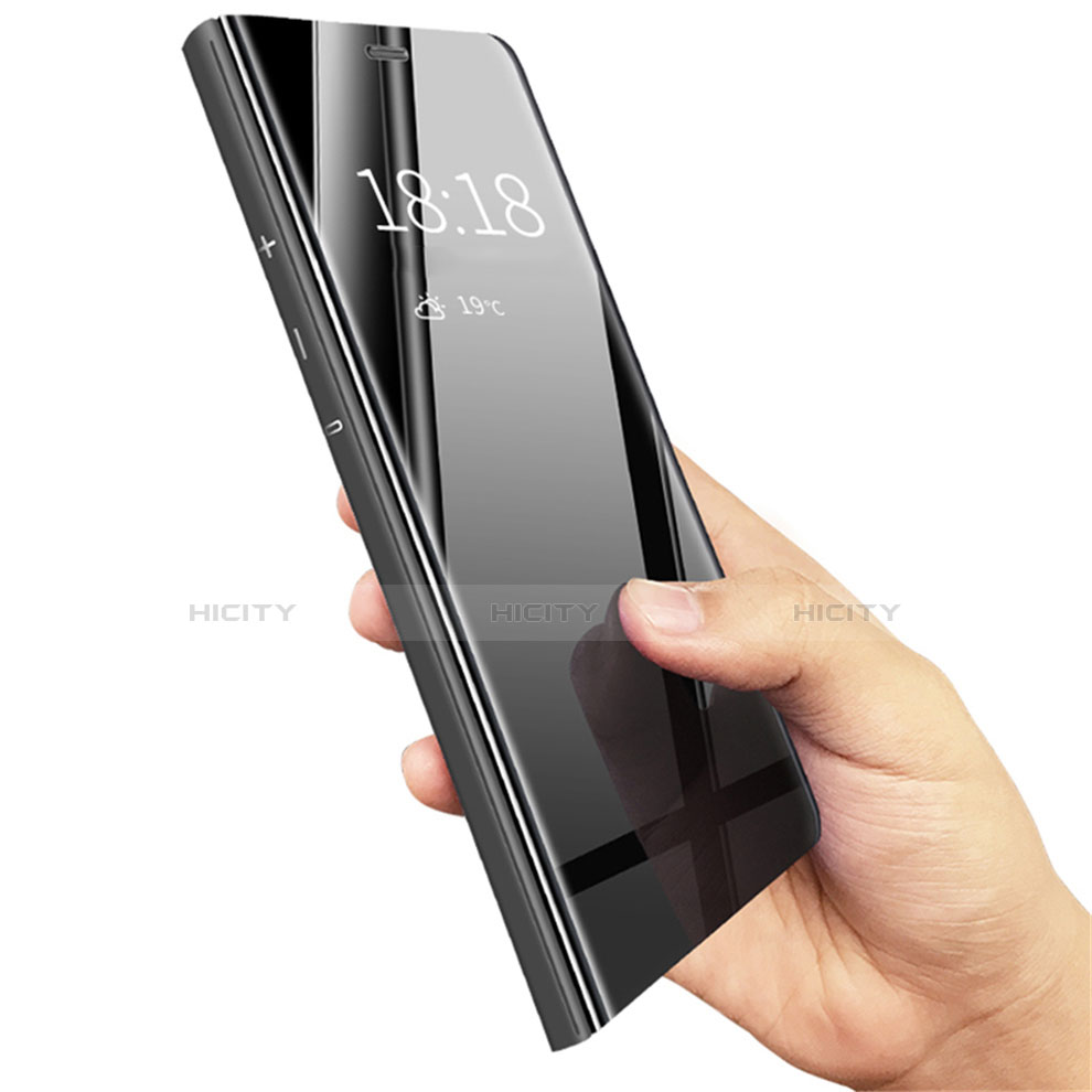 Coque Portefeuille Livre Cuir Miroir Housse Etui Clapet pour Huawei P Smart (2019) Plus