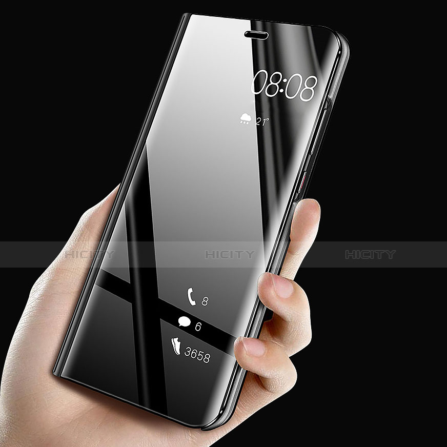 Coque Portefeuille Livre Cuir Miroir Housse Etui Clapet pour Huawei P30 Lite New Edition Plus