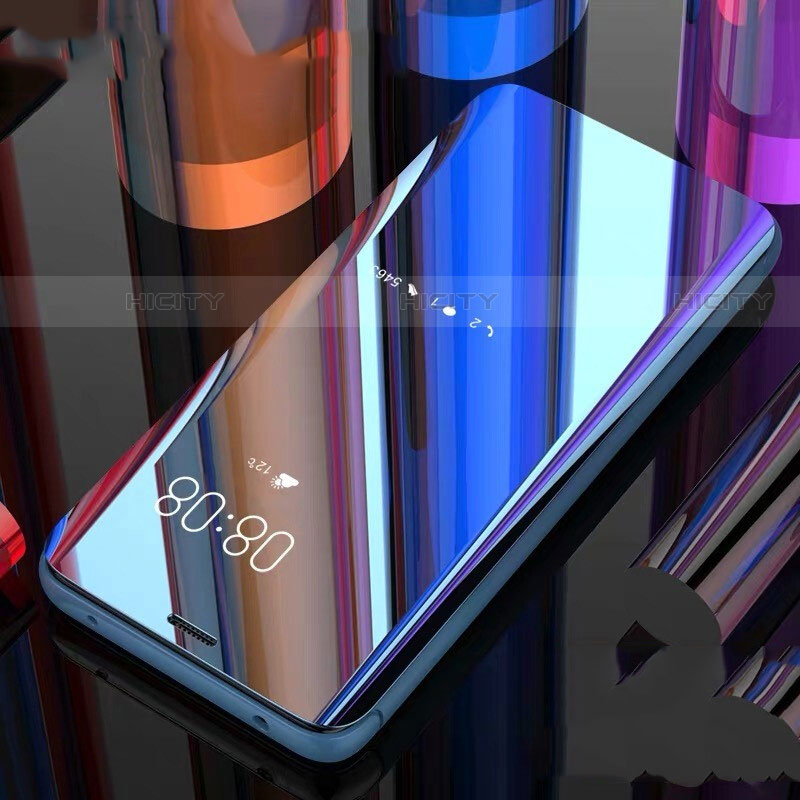 Coque Portefeuille Livre Cuir Miroir Housse Etui Clapet pour OnePlus 7 Plus