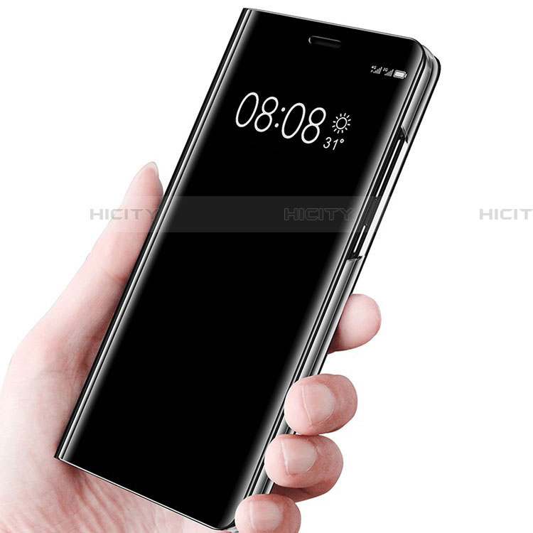 Coque Portefeuille Livre Cuir Miroir Housse Etui Clapet pour OnePlus 7 Pro Plus