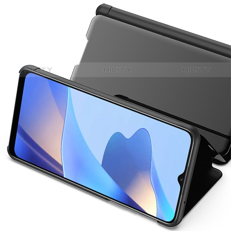 Coque Portefeuille Livre Cuir Miroir Housse Etui Clapet pour Oppo Find X3 Pro 5G Plus