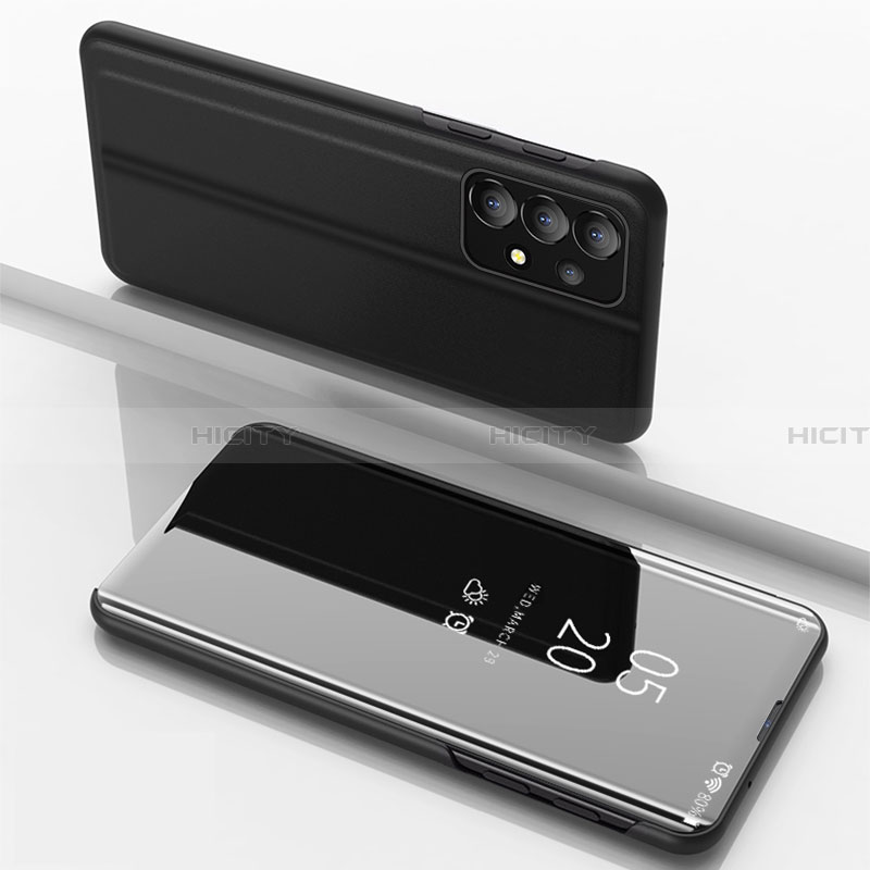 Coque Portefeuille Livre Cuir Miroir Housse Etui Clapet pour Samsung Galaxy A33 5G Plus