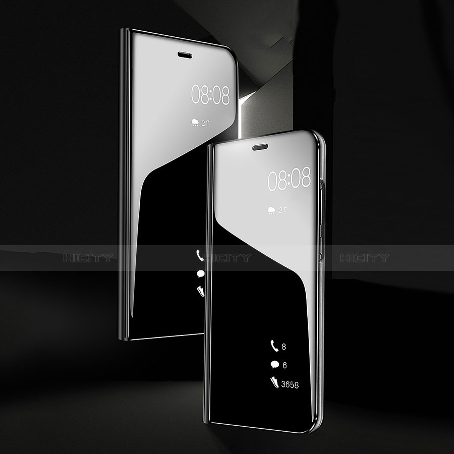 Coque Portefeuille Livre Cuir Miroir Housse Etui Clapet pour Samsung Galaxy A40 Plus