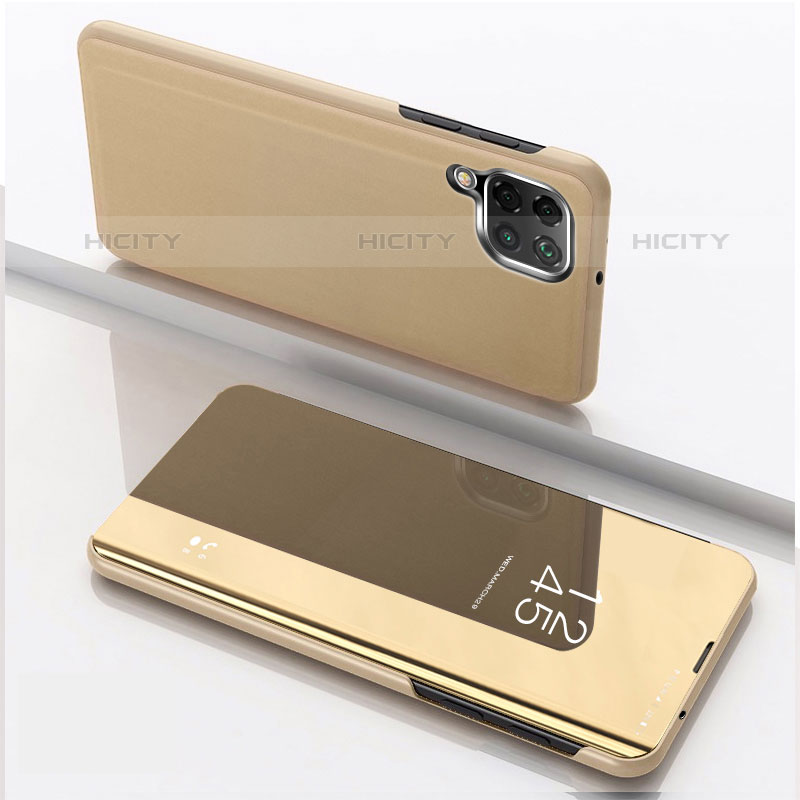 Coque Portefeuille Livre Cuir Miroir Housse Etui Clapet pour Samsung Galaxy M53 5G Plus