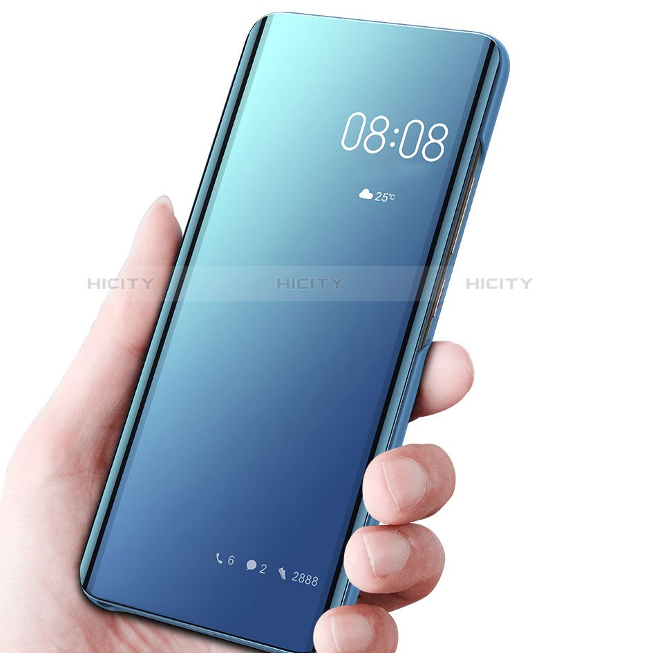 Coque Portefeuille Livre Cuir Miroir Housse Etui Clapet pour Samsung Galaxy Note 10 Plus 5G Plus