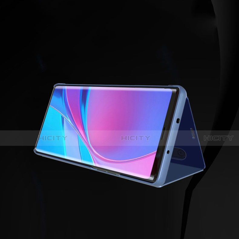 Coque Portefeuille Livre Cuir Miroir Housse Etui Clapet pour Samsung Galaxy Note 10 Plus