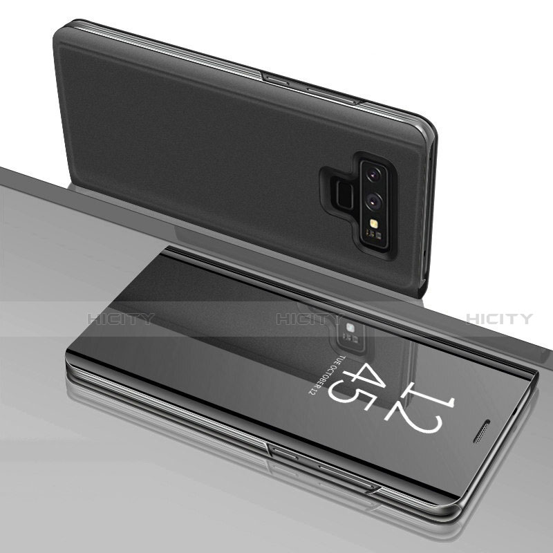 Coque Portefeuille Livre Cuir Miroir Housse Etui Clapet pour Samsung Galaxy Note 9 Plus
