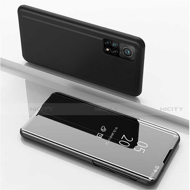 Coque Portefeuille Livre Cuir Miroir Housse Etui Clapet pour Xiaomi Mi 10T 5G Plus