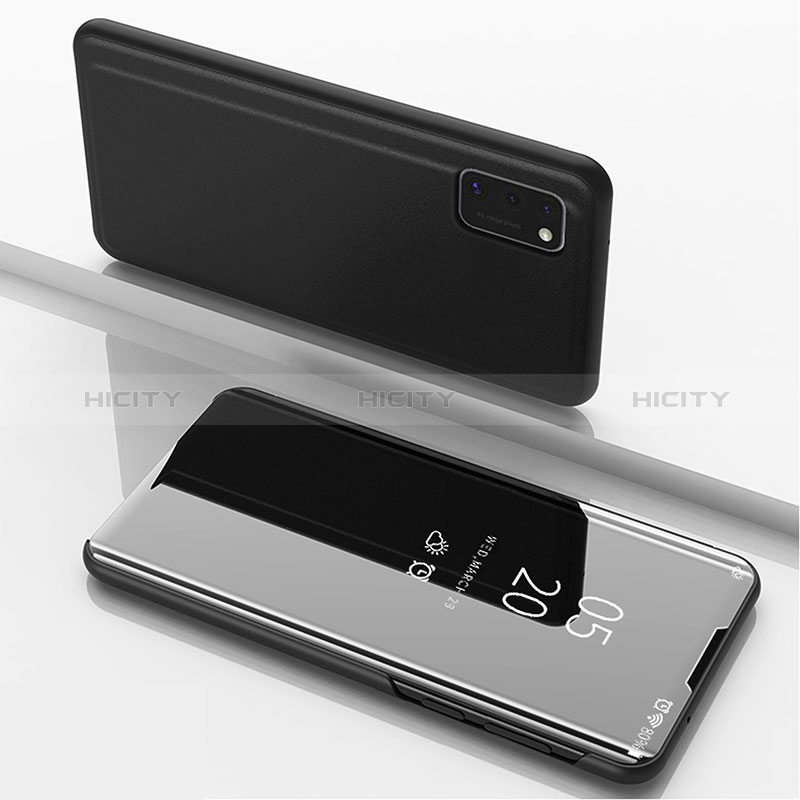 Coque Portefeuille Livre Cuir Miroir Housse Etui Clapet ZL1 pour Samsung Galaxy A41 Plus