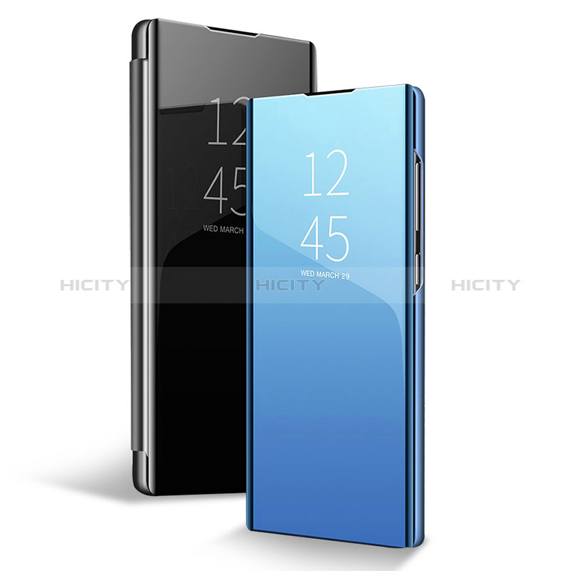 Coque Portefeuille Livre Cuir Miroir Housse Etui Clapet ZL1 pour Samsung Galaxy A51 4G Plus