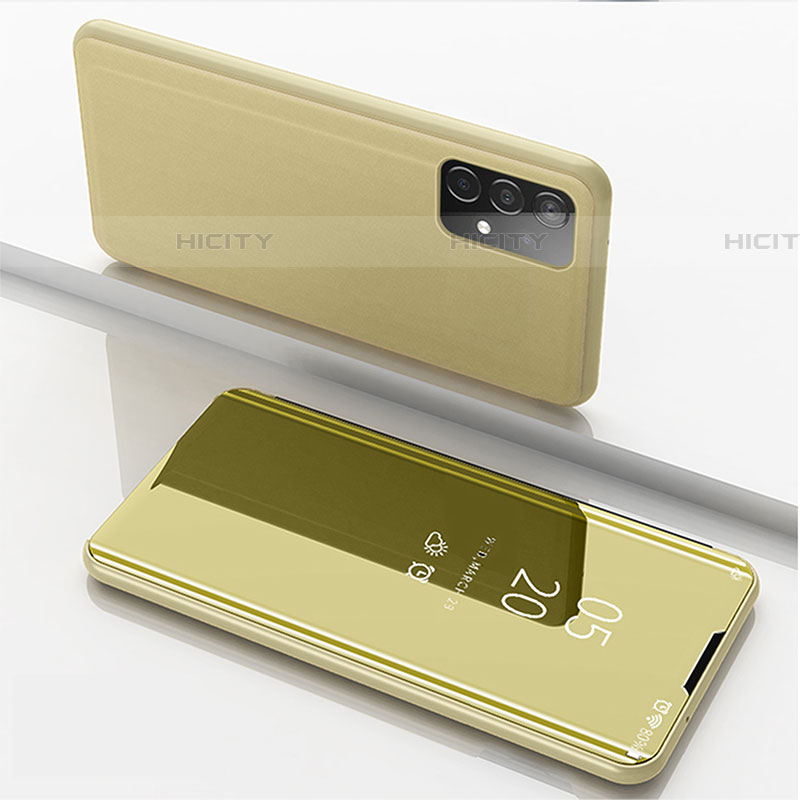 Coque Portefeuille Livre Cuir Miroir Housse Etui Clapet ZL1 pour Samsung Galaxy A52 4G Plus
