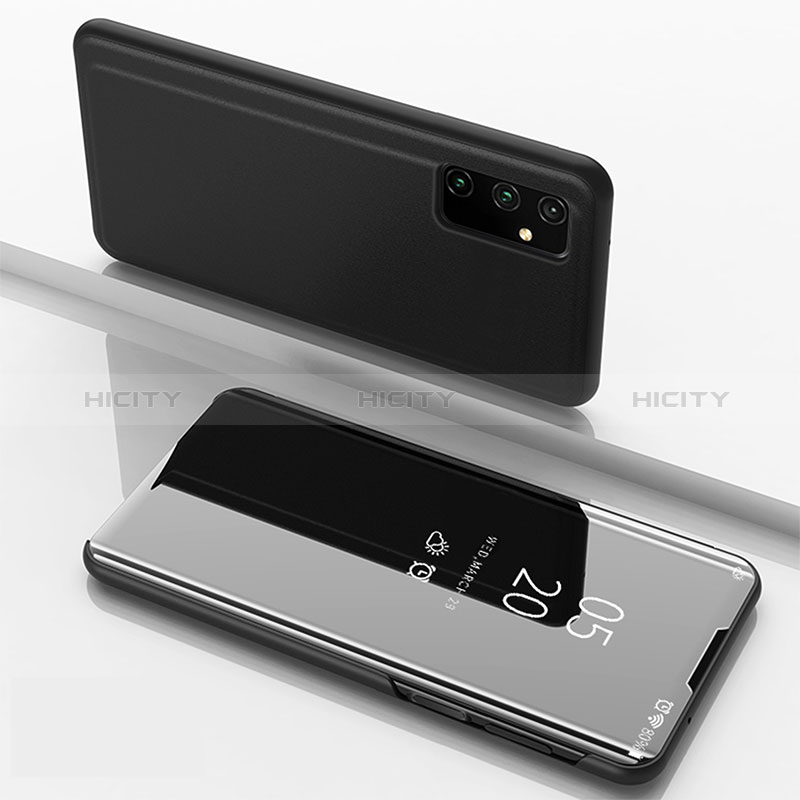 Coque Portefeuille Livre Cuir Miroir Housse Etui Clapet ZL1 pour Samsung Galaxy Quantum2 5G Plus