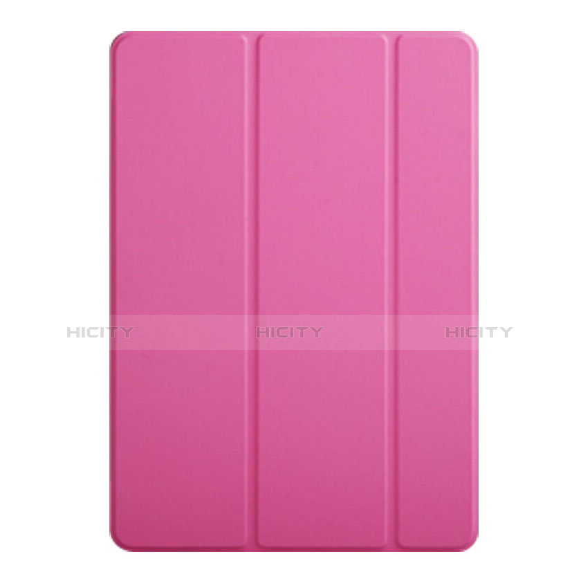 Coque Portefeuille Livre Cuir pour Apple iPad Mini 3 Rose Rouge Plus